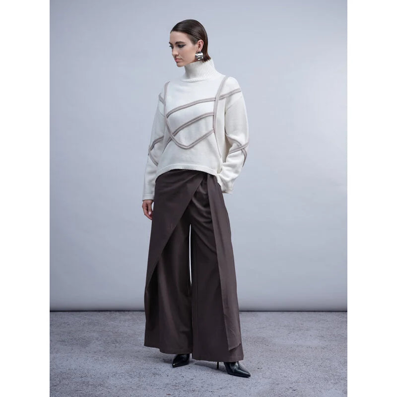 Haako Crossed Sweater