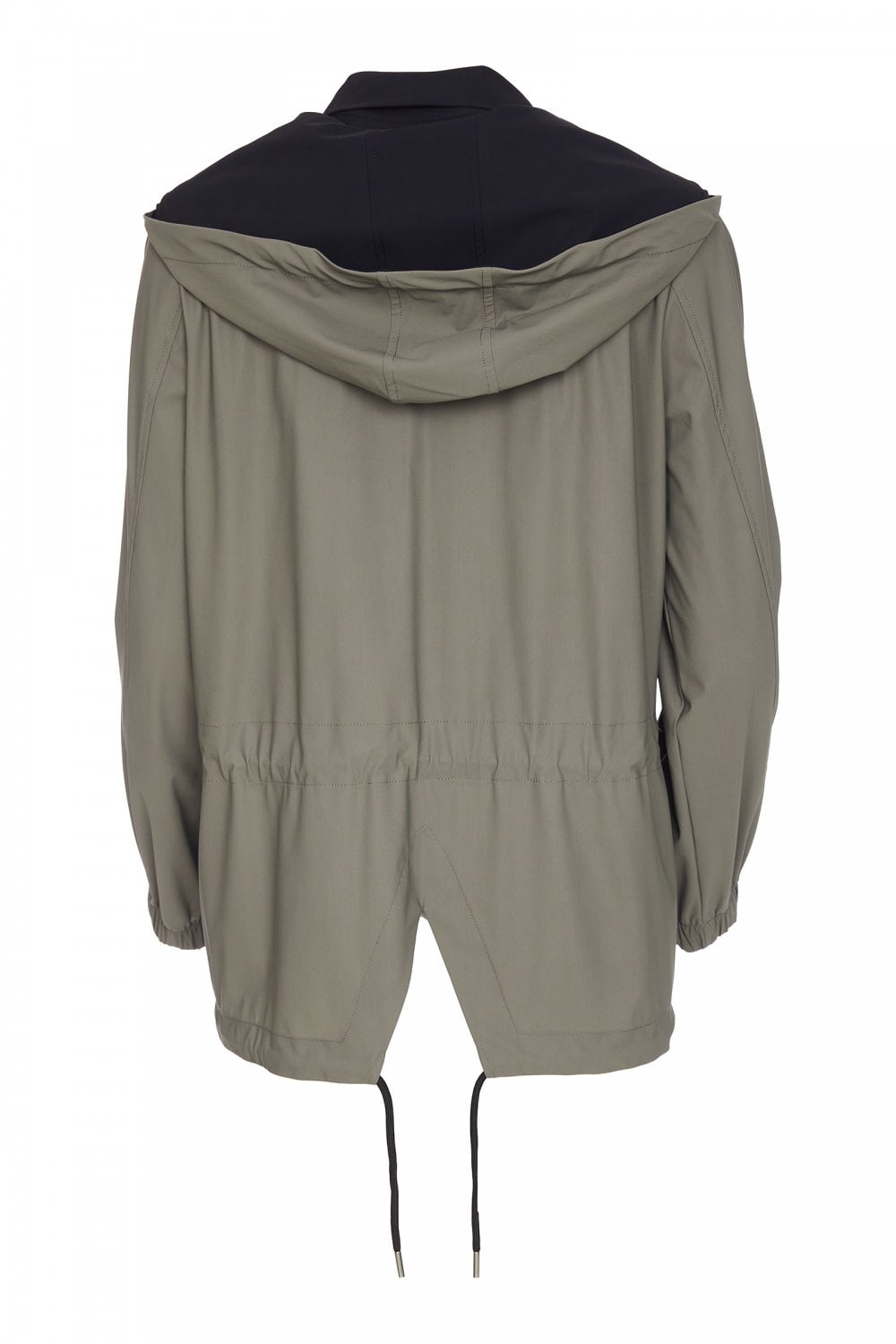 ORA Hooded Jacket with Contrast Lining