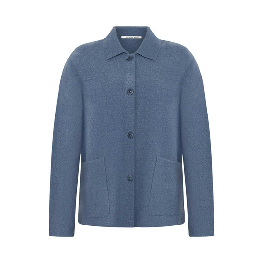 Mansted Bobo Denim Blue Cardigan