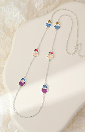 Gracee Jewellery Colourful Long Necklace
