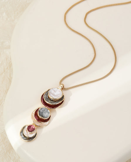 Gracee Jewellery Short Multicoloured Necklace