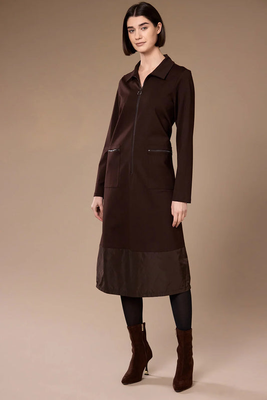 Peruzzi Zip Front Dress