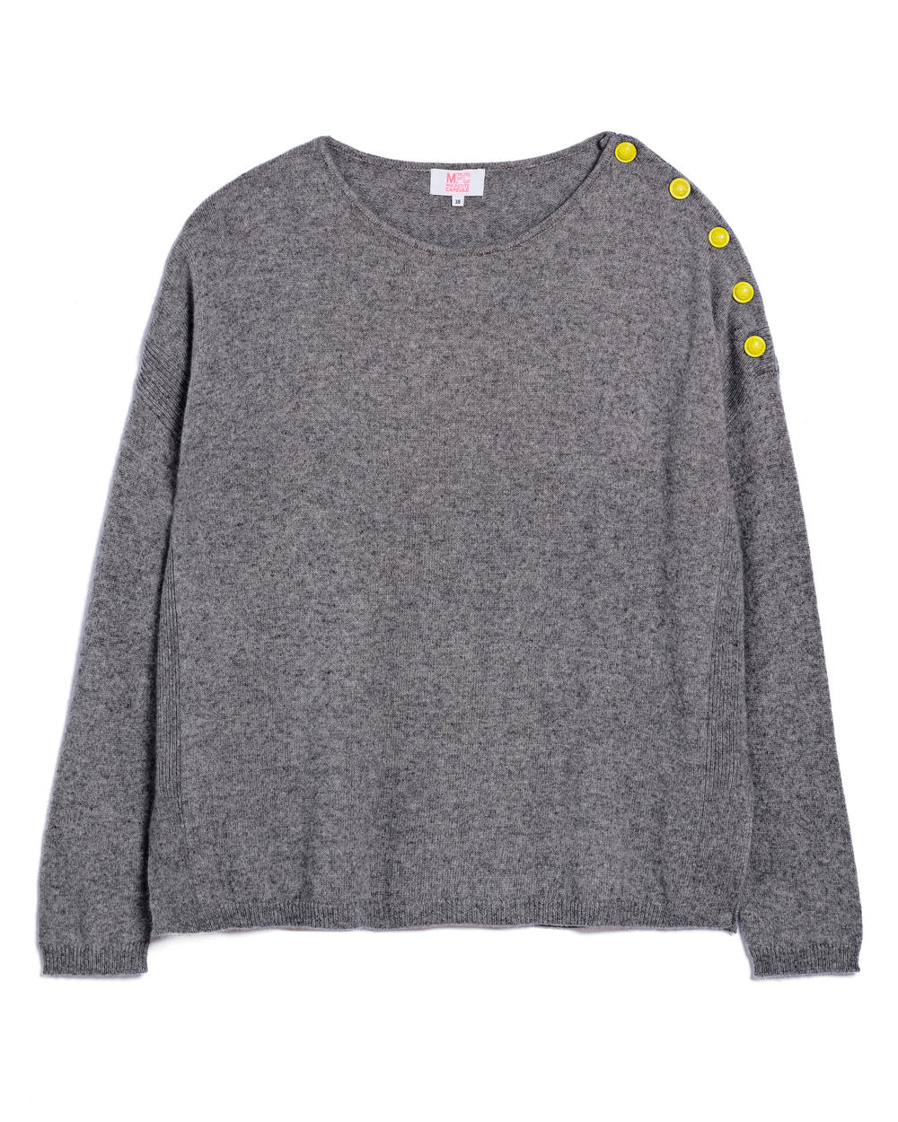 Ma Petite Capsule Muse Button Sweater