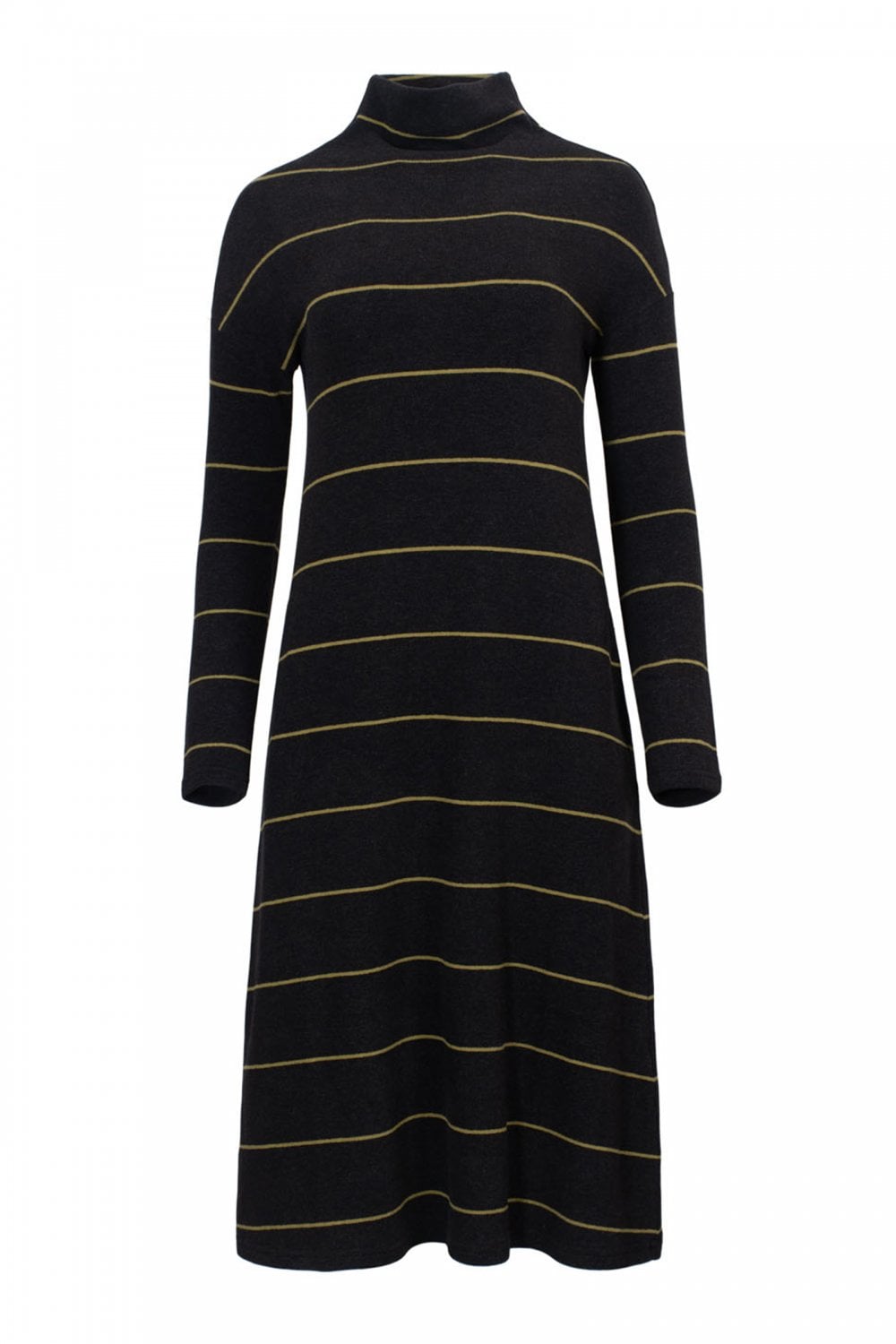 Neirami Long Soft Knit Dress - Riga Olive