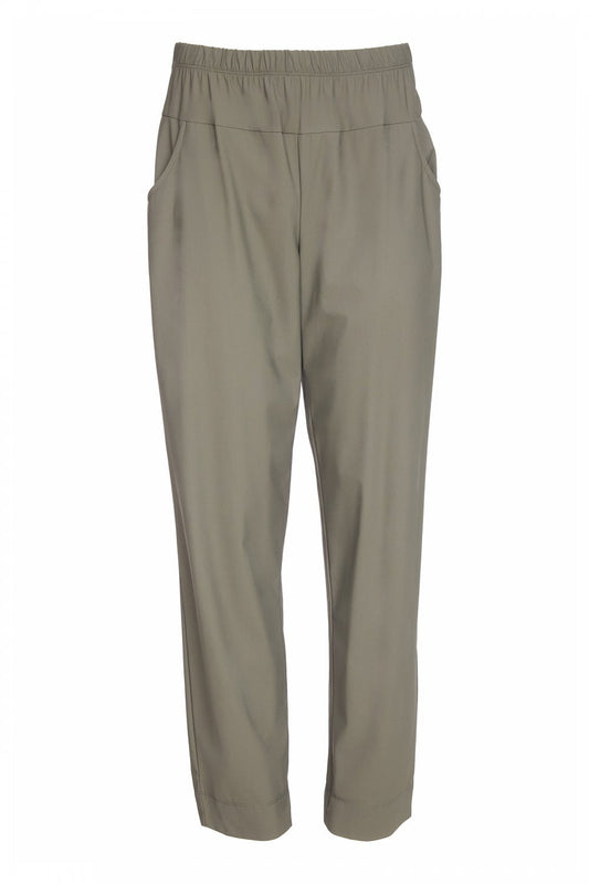 ORA Elastic Trousers with Pocket Detail
